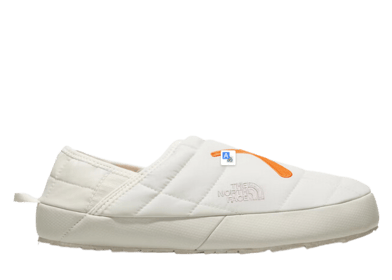 The North Face ThermoBall Traction Mule VS KAWS Moonlight Ivory Orange